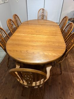 Solid Oak Table