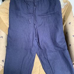 Women’s Linen Pants 2X