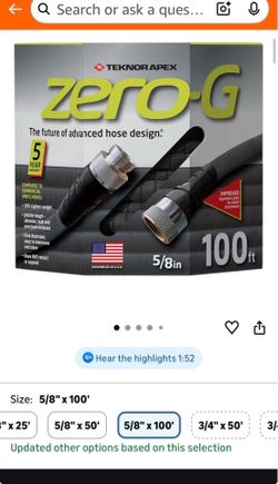 100’ Flexible Hose