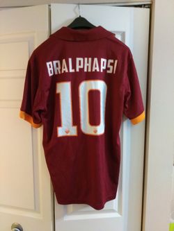 Bralphapsy soccer jersey xl
