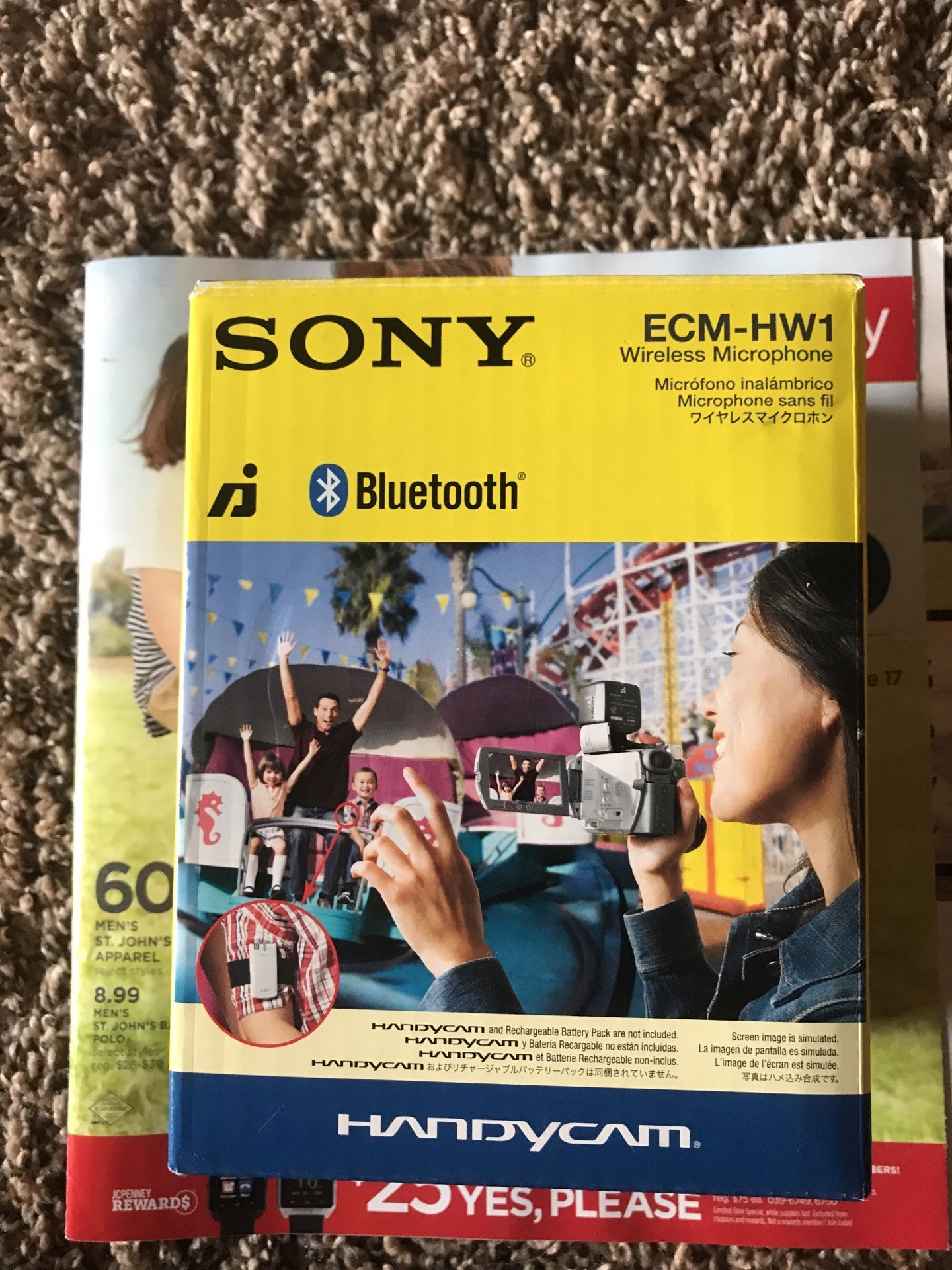 SONY ECM-HW1 wireless Microphone 🎤
