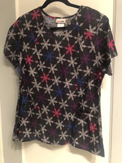 Scrub top Size M