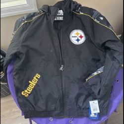 Brand new Pittsburgh Steelers winter jacket size L
