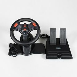 Interact V3 Racing Wheel with Pedals for Sony PlayStation 1,2