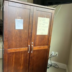 Armoire Cabinet For office Or Dorm room 