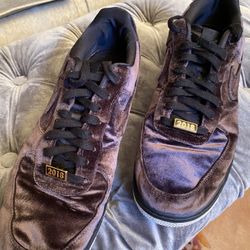 Low Rose Velvet Nike Air Force 1 Size 13 M
