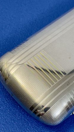 Vintage 1919 Fine Germany Metalware Eyeglass-Travel Case-Dresden.