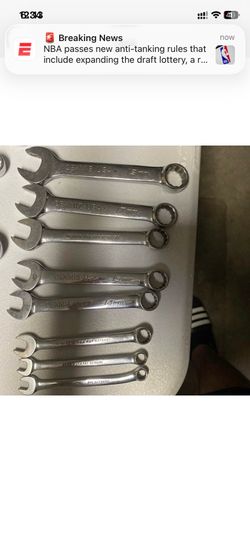 Snap on —OEXM USA Combination Wrenches Set - 8mm to 19mm