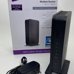 NETGEAR N300 Wi-Fi DOCSIS 3.0 Cable Modem Router (C3000)