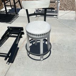 Swivel Barn Style Stool