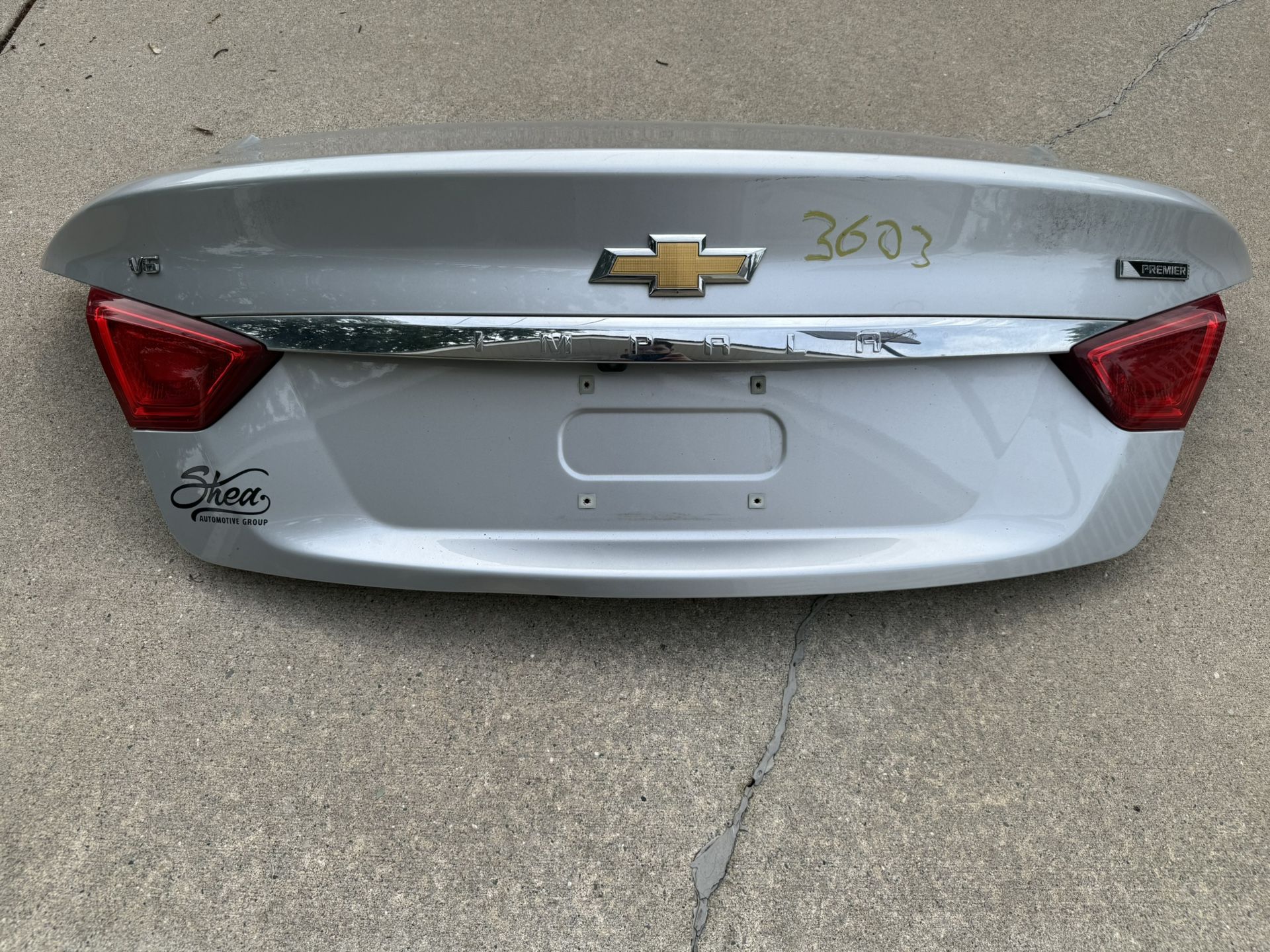 Chevy impala 2014-2020 trunk