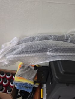 Truck  long roof rack items