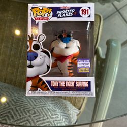 Funko Pop Tony The Tiger Frosted Flakes Convention Exclusive 