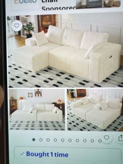 Modern Sofa Couch 94”