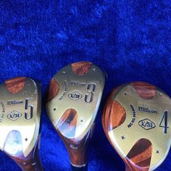 Wilson X/31 Wood Set 3-4-5