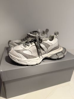Balenciaga 3XL Suede Light Grey Mix