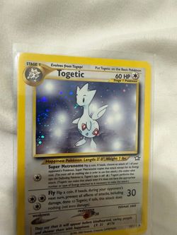 Togetic Neo Genesis Holo Swirl