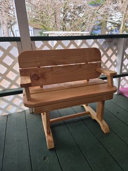 Hand Made Child's Bench