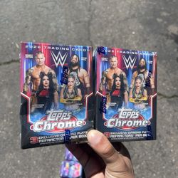 WWE Topps Chrome 2026 Value Box