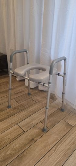 Adjustable Height Toilet Riser