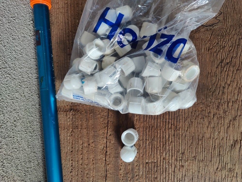 Lasco 1/2" pipe thread cap, SCH 40 PVC 1, D2466