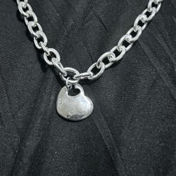 Sterling Silver Heart Necklace