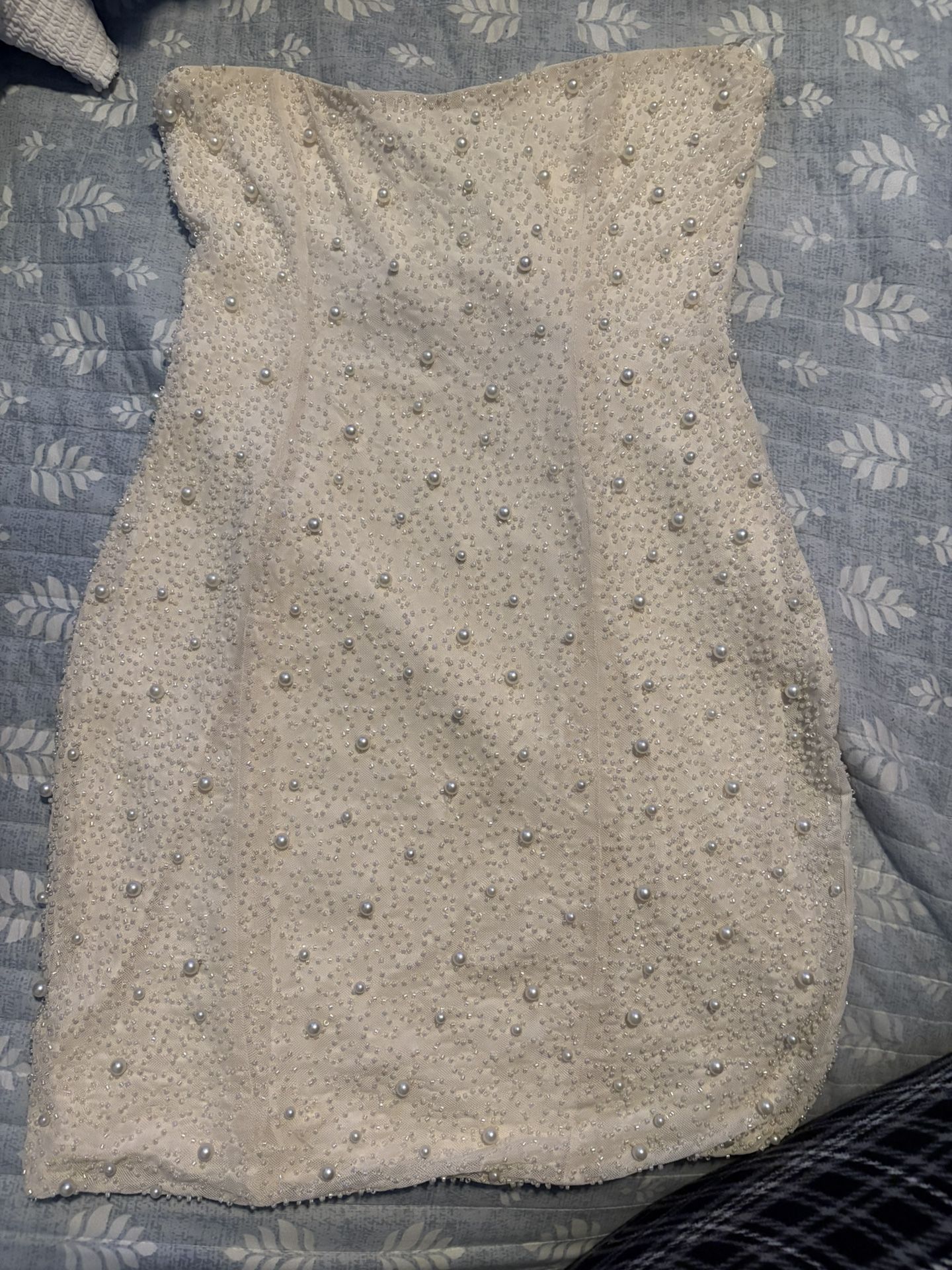 Pearl White Dress