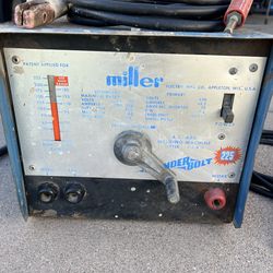 Miller thunderstruck welder with welding rods
