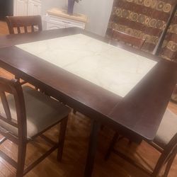 5-PC COUNTER HEIGHT DINING SET