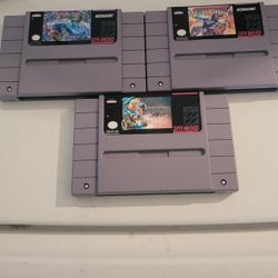 3 JUEGOS Snes