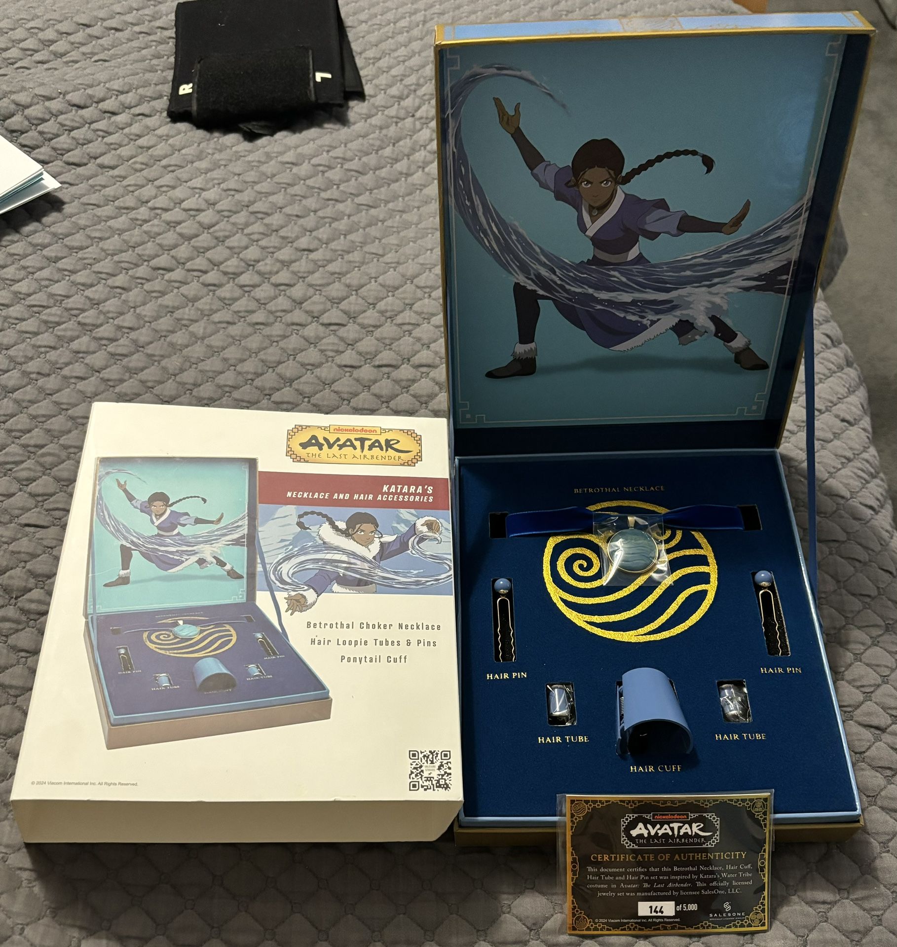 Avatar: The Last Airbender Katara Water Tribe Necklace Box Set Limited Edition