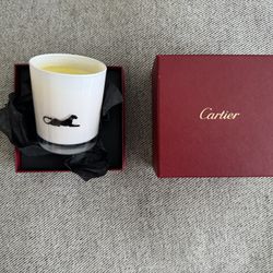 Vintage CARTIER Scented Candle (NEVER Used) 