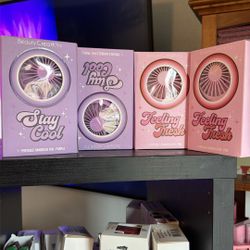 Portable Handheld Fan De Beauty Creations