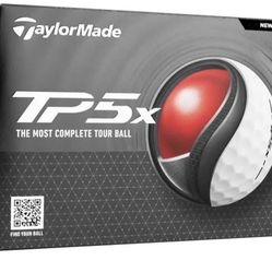 Taylormade TP5 x New golf ⛳️ balls 1 dozen