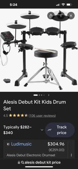 Electronic drum set
