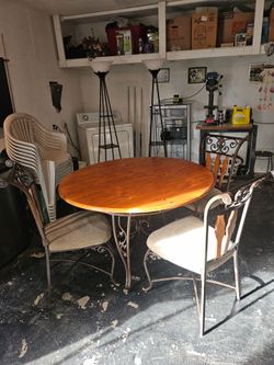 Table with chairs