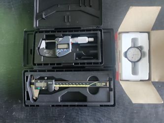 Mitutoyo - Caliper, Micrometer, Dial Indicator