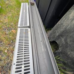 Residential Gutter Drain Equipment. 