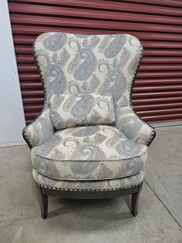 Arhaus Portsmouth Upholstered Wingback Chair