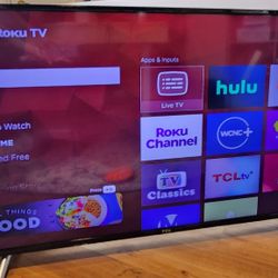 55" TCL Roku Smart TV 