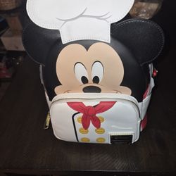Mickey mouse lounge fly bag brand new never used it