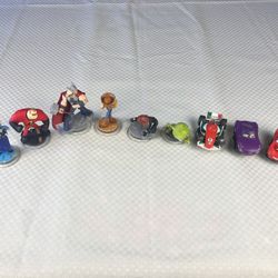 Lot Of 9 Disney Infinity Figures