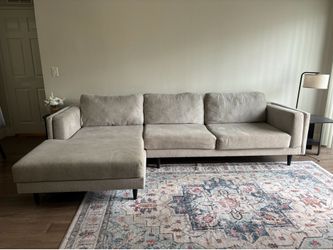 Light Grey Sectional Couch