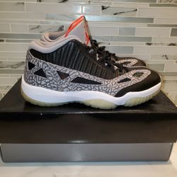 Air Jordan Retro 11 IE Black Cement Edition.  Size 8.5 Men's 