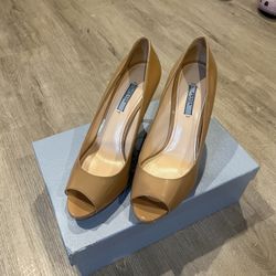 Beige Prada Stiletto