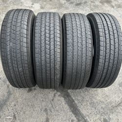 Set. Tires. 245. 75. 17. Michelin 