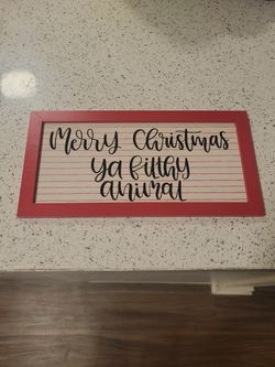 Christmas Sign