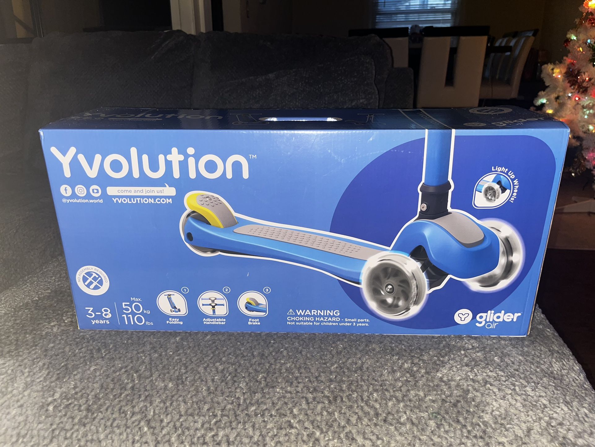 Blue Scooter