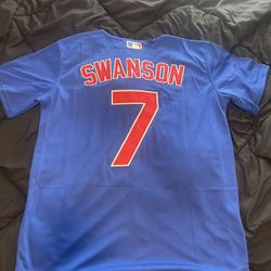 Chicago Cubs Swanson Wrigleyville Jersey Size S M L XXL XXXL