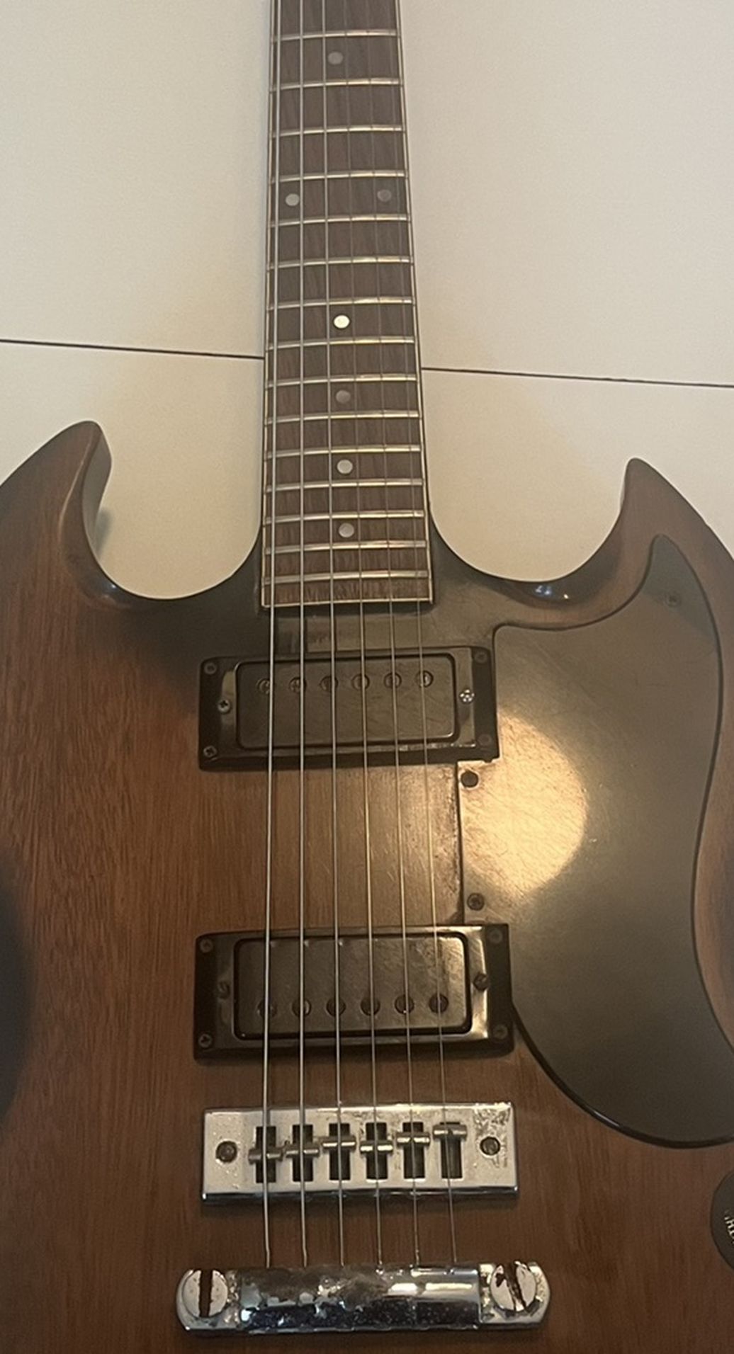 1973 Gibson walnut SG Special